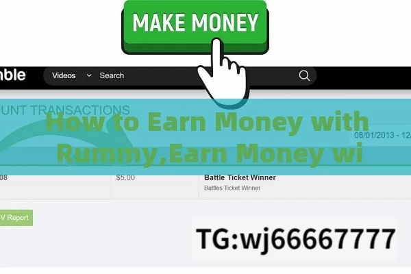 How to Earn Money with Rummy,Earn Money with Rummy: A Comprehensive Guide